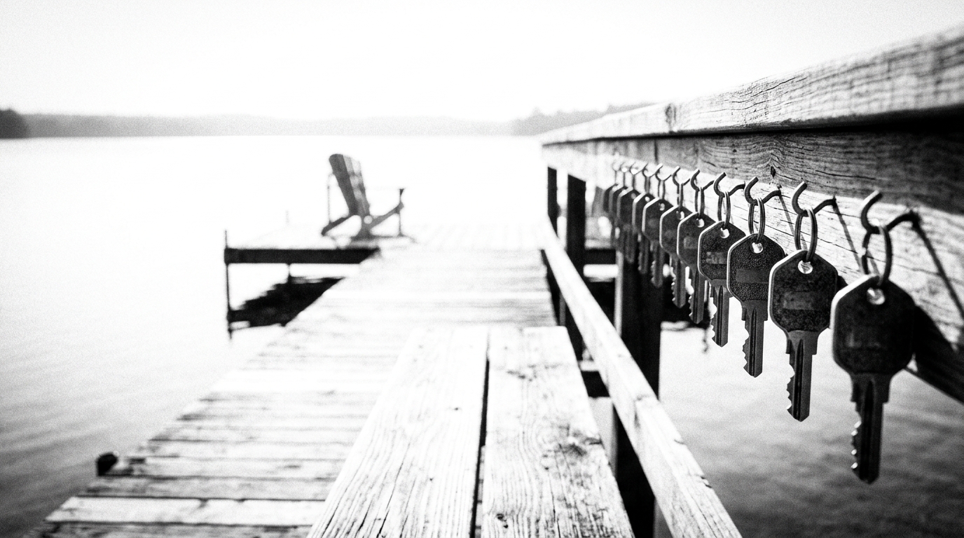 24 Keys on a Lake. A Summer Membership Club. This Is Either Genius or a Beautiful Mess.