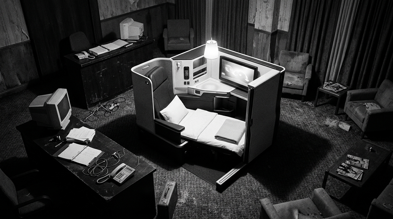 An Airline Just Redesigned Its Cabin Like a Hotel Room. Hotel Tech Should Be Embarrassed.